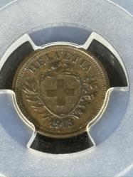 1913 İsviçre 1 Rap – PCGS MS62BN Sertifikalı | NFC Çipli Özel Koleksiyon Parası