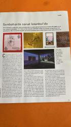 MAISON FRANÇAISE DERGİSİ - 2017 AĞUSTOS -   YAHYA BAĞCI – GALERİ EKSEN’DE “GÖLGELER” TEMALI KARMA SERGİDE YER ALAN RESSAM İNCI ERTUĞ – “PERSONA” SERGİSİYLE SANATINDAKİ KIRILMA DÖNEMİNİ BELGESELLEŞTİREN SANATÇI ZAHİT BÜYÜKİŞLİYEN – “HOMMAGE A DON QUIJOTE” SERGİSİYLE SOYUT DIŞAVURUMCU ANLATIMLAR SUNAN RESSAM HÜSAMETTİN KOÇAN – “AYAĞIMDAKİ DİKEN” SERGİSİYLE GÖÇ TEMASINI BAKSI MÜZESİ’NDE İŞLEYEN SANATÇI BURHAN DOĞANÇAY – ALBERTINA MÜZESİ’NDE TÜRK MODERN SANATININ TEMSİLCİSİ SELİM TURAN – SABANCI MÜZESİ’NDE DOĞU-BATI KÖPRÜLERİ KURAN SANATÇI RIFAT KOÇAK – DİBEKLİ HAN’DA RESİMLERİYLE PHILIPPE DUPUICH – FRANSIZ KÜLTÜR MERKEZİ’NDE FOTOĞRAFLARIYLA GUERRILLA GIRLS – GAIA GALLERY’DE FEMİNİST SANAT KOLEKTİFİ OLARAK KATILDIKLARI KARMA SERGİYLE ARSLAN SÜKAN – LEICA GALERİ’DE FOTOĞRAF SERGİSİYLE YÜKSEL ARSLAN – LILLE METROPOLE MÜZESİ’NDE RESİMLERİYLE BEDRİ KARAYAĞMURLAR – LITTLE BUDDHART’TA RESİMLERİYLE SLAVS AND TATARS – “AĞIZDAN AĞIZA” SERGİSİYLE AVRASYA’YA DAİR POLEMİKLERİ SANATLA    - 202 SAYFA