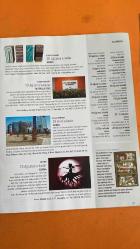 MAISON FRANÇAISE DERGİSİ - 2017 AĞUSTOS -   YAHYA BAĞCI – GALERİ EKSEN’DE “GÖLGELER” TEMALI KARMA SERGİDE YER ALAN RESSAM İNCI ERTUĞ – “PERSONA” SERGİSİYLE SANATINDAKİ KIRILMA DÖNEMİNİ BELGESELLEŞTİREN SANATÇI ZAHİT BÜYÜKİŞLİYEN – “HOMMAGE A DON QUIJOTE” SERGİSİYLE SOYUT DIŞAVURUMCU ANLATIMLAR SUNAN RESSAM HÜSAMETTİN KOÇAN – “AYAĞIMDAKİ DİKEN” SERGİSİYLE GÖÇ TEMASINI BAKSI MÜZESİ’NDE İŞLEYEN SANATÇI BURHAN DOĞANÇAY – ALBERTINA MÜZESİ’NDE TÜRK MODERN SANATININ TEMSİLCİSİ SELİM TURAN – SABANCI MÜZESİ’NDE DOĞU-BATI KÖPRÜLERİ KURAN SANATÇI RIFAT KOÇAK – DİBEKLİ HAN’DA RESİMLERİYLE PHILIPPE DUPUICH – FRANSIZ KÜLTÜR MERKEZİ’NDE FOTOĞRAFLARIYLA GUERRILLA GIRLS – GAIA GALLERY’DE FEMİNİST SANAT KOLEKTİFİ OLARAK KATILDIKLARI KARMA SERGİYLE ARSLAN SÜKAN – LEICA GALERİ’DE FOTOĞRAF SERGİSİYLE YÜKSEL ARSLAN – LILLE METROPOLE MÜZESİ’NDE RESİMLERİYLE BEDRİ KARAYAĞMURLAR – LITTLE BUDDHART’TA RESİMLERİYLE SLAVS AND TATARS – “AĞIZDAN AĞIZA” SERGİSİYLE AVRASYA’YA DAİR POLEMİKLERİ SANATLA    - 202 SAYFA