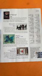 MAISON FRANÇAISE DERGİSİ - 2017 AĞUSTOS -   YAHYA BAĞCI – GALERİ EKSEN’DE “GÖLGELER” TEMALI KARMA SERGİDE YER ALAN RESSAM İNCI ERTUĞ – “PERSONA” SERGİSİYLE SANATINDAKİ KIRILMA DÖNEMİNİ BELGESELLEŞTİREN SANATÇI ZAHİT BÜYÜKİŞLİYEN – “HOMMAGE A DON QUIJOTE” SERGİSİYLE SOYUT DIŞAVURUMCU ANLATIMLAR SUNAN RESSAM HÜSAMETTİN KOÇAN – “AYAĞIMDAKİ DİKEN” SERGİSİYLE GÖÇ TEMASINI BAKSI MÜZESİ’NDE İŞLEYEN SANATÇI BURHAN DOĞANÇAY – ALBERTINA MÜZESİ’NDE TÜRK MODERN SANATININ TEMSİLCİSİ SELİM TURAN – SABANCI MÜZESİ’NDE DOĞU-BATI KÖPRÜLERİ KURAN SANATÇI RIFAT KOÇAK – DİBEKLİ HAN’DA RESİMLERİYLE PHILIPPE DUPUICH – FRANSIZ KÜLTÜR MERKEZİ’NDE FOTOĞRAFLARIYLA GUERRILLA GIRLS – GAIA GALLERY’DE FEMİNİST SANAT KOLEKTİFİ OLARAK KATILDIKLARI KARMA SERGİYLE ARSLAN SÜKAN – LEICA GALERİ’DE FOTOĞRAF SERGİSİYLE YÜKSEL ARSLAN – LILLE METROPOLE MÜZESİ’NDE RESİMLERİYLE BEDRİ KARAYAĞMURLAR – LITTLE BUDDHART’TA RESİMLERİYLE SLAVS AND TATARS – “AĞIZDAN AĞIZA” SERGİSİYLE AVRASYA’YA DAİR POLEMİKLERİ SANATLA    - 202 SAYFA