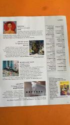 MAISON FRANÇAISE DERGİSİ - 2017 AĞUSTOS -   YAHYA BAĞCI – GALERİ EKSEN’DE “GÖLGELER” TEMALI KARMA SERGİDE YER ALAN RESSAM İNCI ERTUĞ – “PERSONA” SERGİSİYLE SANATINDAKİ KIRILMA DÖNEMİNİ BELGESELLEŞTİREN SANATÇI ZAHİT BÜYÜKİŞLİYEN – “HOMMAGE A DON QUIJOTE” SERGİSİYLE SOYUT DIŞAVURUMCU ANLATIMLAR SUNAN RESSAM HÜSAMETTİN KOÇAN – “AYAĞIMDAKİ DİKEN” SERGİSİYLE GÖÇ TEMASINI BAKSI MÜZESİ’NDE İŞLEYEN SANATÇI BURHAN DOĞANÇAY – ALBERTINA MÜZESİ’NDE TÜRK MODERN SANATININ TEMSİLCİSİ SELİM TURAN – SABANCI MÜZESİ’NDE DOĞU-BATI KÖPRÜLERİ KURAN SANATÇI RIFAT KOÇAK – DİBEKLİ HAN’DA RESİMLERİYLE PHILIPPE DUPUICH – FRANSIZ KÜLTÜR MERKEZİ’NDE FOTOĞRAFLARIYLA GUERRILLA GIRLS – GAIA GALLERY’DE FEMİNİST SANAT KOLEKTİFİ OLARAK KATILDIKLARI KARMA SERGİYLE ARSLAN SÜKAN – LEICA GALERİ’DE FOTOĞRAF SERGİSİYLE YÜKSEL ARSLAN – LILLE METROPOLE MÜZESİ’NDE RESİMLERİYLE BEDRİ KARAYAĞMURLAR – LITTLE BUDDHART’TA RESİMLERİYLE SLAVS AND TATARS – “AĞIZDAN AĞIZA” SERGİSİYLE AVRASYA’YA DAİR POLEMİKLERİ SANATLA    - 202 SAYFA