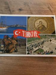 Bodrum,antakya,deve güreşi,efes Türkiye Kartpostal 16.5x11 ebatında