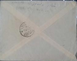 Cumhuriyet    1926  ZARF  İstanbul'da kullanılmış Osmanlıca mektup ile birlikte , nadir.