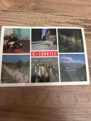 Efes- saklıkent fethiye - sumela manastırı -Efe-  Kapadokya - ölü deniz   kartpostal 17x12 ebatında