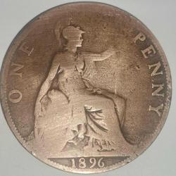 İNGİLTERE 1896  1 PENNY