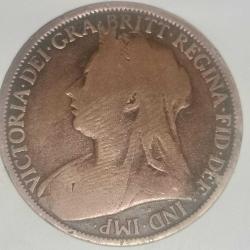 İNGİLTERE 1896  1 PENNY