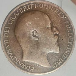 İNGİLTERE 1908  1 PENNY