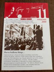 11 EYLÜL 2008 - TAKVİM YAPRAĞI - DOĞUM GÜNÜ HEDİYESİ - GAZİ MUSTAFA KEMAL ATATÜRK FOTOĞRAFLI BÜYÜKÇEKMECE BELEDİYESİ TAKVİMİ - Bursa halkına hitap - Yüzyıllarca mutluluğuna kefildir - 1853- Elektrikli telgraf ilk kez kullanıldı. -2001- New York'un 