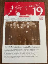 19 EYLÜL 2008 - TAKVİM YAPRAĞI - DOĞUM GÜNÜ HEDİYESİ - GAZİ MUSTAFA KEMAL ATATÜRK FOTOĞRAFLI BÜYÜKÇEKMECE BELEDİYESİ TAKVİMİ - Mustafa Kemal ve İsmet İnönü, Haydarpaşa'da - Mareşallik rütbesi ve 'Gazi' ünvanı - 1893- Yeni Zelanda kolonisi, kadınlara oy hakkı tanıyan ilk ulus oldu- 1575 İstanbul Rasathanesi açıldı.-1955- Arjantin Cumhurbaşkanı Juan Peron, askeri darbeyle devrildi ve  Paraguay'a sürüldü.