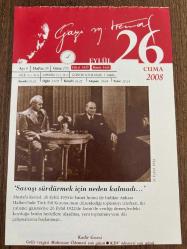 26 EYLÜL 2008 - TAKVİM YAPRAĞI - DOĞUM GÜNÜ HEDİYESİ - GAZİ MUSTAFA KEMAL ATATÜRK FOTOĞRAFLI BÜYÜKÇEKMECE BELEDİYESİ TAKVİMİ - 'Savaşı sürdürmek için neden kalmadı- Misilleme peşinde değiliz - 1960- Küba lideri Fidel Castro, 4 saat 29 dakika ile BM tarihindeki en uzun konuşmayı yaptı. 1961- Orgeneral Cemal Gürsel, Cumhurbaşkanı seçildi. 2003- Tiyatro sanatçısı Kerim Afşar, Başkent Üniversitesi Hastanesi'nde vefat etti.