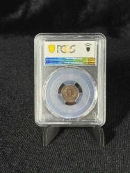 PCGS MS62BN – 1908 B İsviçre 1 Rap Sertifikalı | NFC Çipli Özel Koleksiyon Parası
