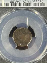 PCGS MS62BN – 1913 B İsviçre 1 Rap Sertifikalı | NFC Çipli Özel Koleksiyon Parası