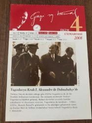 4 EKİM 2008 - TAKVİM YAPRAĞI - DOĞUM GÜNÜ HEDİYESİ - GAZİ MUSTAFA KEMAL ATATÜRK FOTOĞRAFLI BÜYÜKÇEKMECE BELEDİYESİ TAKVİMİ - Yugoslavya Kralı I. Alexandre ile Dolmabahçe'de - Yugoslavya Kralı Alexander'in ziyareti - 1669- Ressam Rembrant 63 yaşında öldü - 1905- Orville Wright, uçakla 33 dakika havada kalarak, ilk uçan adam unvanını kazandı - 1922- Himayei Hayvanat Cemiyeti adıyla Türkiye'deki hayvanları koruma amacı güden ilk dernek kuruldu - 1926- Medeni Kanun yürürlüğe girdi - 1990- Ressam, Gazeteci Agop Arad 77 yaşında öldü