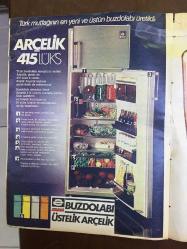 Ses Haftalık Aktüalite Sinema Tiyatro Müzik ve Gençlik Mecmuası Dergisi (SADECE 4 SAYFADIR)  - 6 AĞUSTOS 1983 - KAPAK: BANU ALKAN - ARÇELİK 415 LÜKS BUZDOLABI 1980'LER REKLAMI - ORIENT SAAT REKLAMI 1980'LER - PIZ PUIN 1980'LR REKLAMI