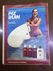 Ses Haftalık Aktüalite Sinema Tiyatro Müzik ve Gençlik Mecmuası Dergisi (SADECE 4 SAYFADIR)  - 6 AĞUSTOS 1983 - KAPAK: BANU ALKAN - ARÇELİK 415 LÜKS BUZDOLABI 1980'LER REKLAMI - ORIENT SAAT REKLAMI 1980'LER - PIZ PUIN 1980'LR REKLAMI