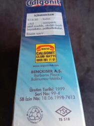 Eski dönem deterjan kutusu :calgonit 1 kg