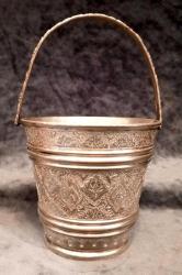 FRANSIZ KABARTMA İŞÇİLİKLİ BUZ KOVASI 12*11 CM EBABINDA