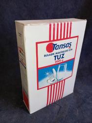 Antika - Eski dönem deterjan kutusu : Tansaş tuz 2000 gr - kitantik - kitaLog