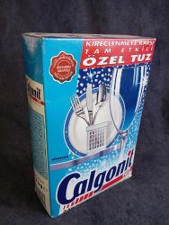 Eski dönem deterjan kutusu :calgonit tuz 2 kg