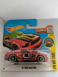 HOT WHEELS 2016 HW Art Cars 8/10 07 Ford Mustang