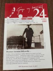 24 EKİM 2008 - TAKVİM YAPRAĞI - DOĞUM GÜNÜ HEDİYESİ - GAZİ MUSTAFA KEMAL ATATÜRK FOTOĞRAFLI BÜYÜKÇEKMECE BELEDİYESİ TAKVİMİ - Basının önemini biliyordu - Mustafa Kemal'in United Press'e verdiği demeç - 1857- İlk futbol kulübü, İngiltere'de Cambridge Üniversitesinde kuruldu - 1904- New York metrosu açıldı - 1945- Birleşmiş Milletler Antlaşması yayınlandı ve BM kuruldu - 1969- Şair Behçet Kemal Çağlar 61 yaşında öldü