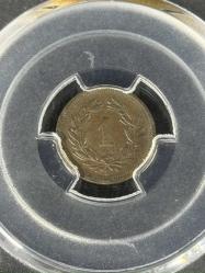 1905 B İsviçre 1 Rap – PCGS AU55BN Sertifikalı | Nadir ve Orijinal Koleksiyonluk!