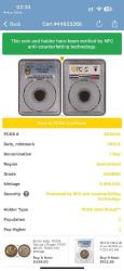 1912 B İsviçre 1 Rap – PCGS AU58 Gold Shield™ Sertifikalı | Top Pop!