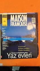 MAİSON FRANÇAİSE DERGİSİ - HAZİRAN 1996 - SEDEF DELEN – EMRE KUNT – CEM BARAN – AHMET KALELİ – DEFNE KOZ – FÜSUN ECZACIBAŞI – AHMET ILGAZ – AYŞE SARUHAN – SÜREYYA SARUHAN – ERTUR YENER – ERDOĞAN ELMAS – ZAFER GÜLÇUR - UÇUŞAN TÜLLER – İTALYAN MUTFAĞI – PREFABRİK EVLER – KADINSI RENKLER VE ERKEKSİ FORMLAR – ASSOS VE BODRUM’DAN YAZ EVLERİ – KARŞI CİNSLERİN ESTETİK SAVAŞI – FEMİNEN VE MASKÜLEN DEKORASYON ANLAYIŞLARI – MOBİLYA FORM VE MALZEMELERİNDE CİNSİYET ETKİSİ – KÜBA’DAN HEMINGWAY TARZI – JOSÉPHINE KOLTUKLARI – EL İŞİYLE ESTETİK YORUMLAR – BİZANS VE OSMANLI MİMARİSİYLE SEPETÇİLER KASRI - 280 SAYFA