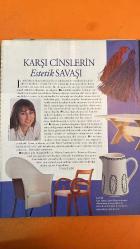 MAİSON FRANÇAİSE DERGİSİ - HAZİRAN 1996 - SEDEF DELEN – EMRE KUNT – CEM BARAN – AHMET KALELİ – DEFNE KOZ – FÜSUN ECZACIBAŞI – AHMET ILGAZ – AYŞE SARUHAN – SÜREYYA SARUHAN – ERTUR YENER – ERDOĞAN ELMAS – ZAFER GÜLÇUR - UÇUŞAN TÜLLER – İTALYAN MUTFAĞI – PREFABRİK EVLER – KADINSI RENKLER VE ERKEKSİ FORMLAR – ASSOS VE BODRUM’DAN YAZ EVLERİ – KARŞI CİNSLERİN ESTETİK SAVAŞI – FEMİNEN VE MASKÜLEN DEKORASYON ANLAYIŞLARI – MOBİLYA FORM VE MALZEMELERİNDE CİNSİYET ETKİSİ – KÜBA’DAN HEMINGWAY TARZI – JOSÉPHINE KOLTUKLARI – EL İŞİYLE ESTETİK YORUMLAR – BİZANS VE OSMANLI MİMARİSİYLE SEPETÇİLER KASRI - 280 SAYFA