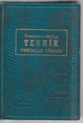 Fransızca - Türkçe Teknik Terimler Lugatı - CİLTLİ