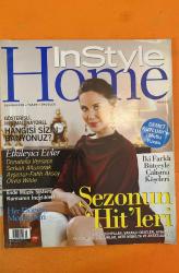 INSTYLE HOME DERGİSİ - DONATELLA VERSACE – SERKAN ALTUNORAK – AYŞENUR AKSOY – FATİH AKSOY – OLIVIA WILDE – DEMET KUTLUAY – SERRA ERENER – DENİZ AKGÜLLÜ OMAY – ZAC POSEN – YAZ KUTLUAY – DEFNE SAMYELİ TALU – ESİN MARAŞLIOĞLU – RAŞİT KARAASLAN - GÖSTERİŞLİ, MİNİMAL VE NATÜREL BANYO STİLLERİ – DONATELLA VERSACE’NİN MİLANO’DAKİ EVİ – DERİ MOBİLYA VE AKSESUARLARLA DEKORASYON – EVDE MÜZİK SİSTEMİ KURMANIN İNCELİKLERİ – STUDIO NOMMO İLE “AYDEDE’DEN HİKAYELER” STİCKER SERİSİ – YAZBÜKEY MARKASI VE AKSESUAR TASARIMLARI – MAMA: RUMELİ HİSARI’NDA YENİ BİR MEKAN – AUTOBAN MİMARLIK’TAN LATİN SICAKLIĞINDA DEKOR – RAŞİT KARAASLAN’DAN “SİNİ” SEHPA TASARIMI – VINTAGE DÖNEMİ ELEKTRİK SÜPÜRGELERİ – HAYVAN FİGÜRLERİYLE MASALSI TASARIMLAR – İKİ FARKLI BÜTÇEYLE ÇALIŞMA KÖŞELERİ – ZİGON SEHPALAR, VARAKLI OBJELER, AYNALAR, ABAJURLAR -      -  210 SAYFA