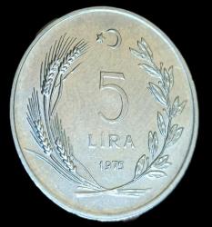 1975 5 Lira Çil