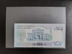 6.EMİSYON 2.TERTİP G HARFİ 500 LİRA ÇİL KONDİSYONDA