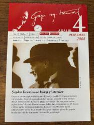 4 ARALIK 2008 - TAKVİM YAPRAĞI - DOĞUM GÜNÜ HEDİYESİ - GAZİ MUSTAFA KEMAL ATATÜRK FOTOĞRAFLI BÜYÜKÇEKMECE BELEDİYESİ TAKVİMİ - Şapka Devrimine karşı gösteriler - Şapka'ya karşı isyanlar - 1933- Eskişehir Şeker Fabrikası kuruldu - 1983- Gazeteci yazar Doğan Avcıoğlu 57 yaşında öldü - 1993- Rock müzisyeni Frank Zappa, 52 yaşında Los Angeles'de öldü - 1994- Yazar, çevirmen Burhan Arpad vefat etti