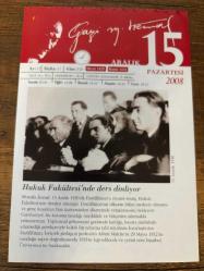15 ARALIK 2008 - TAKVİM YAPRAĞI - DOĞUM GÜNÜ HEDİYESİ - GAZİ MUSTAFA KEMAL ATATÜRK FOTOĞRAFLI BÜYÜKÇEKMECE BELEDİYESİ TAKVİMİ - Hukuk Fakültesi'nde ders dinliyor - Darülfünun'da 