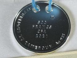 Cameroon 500 Francs 2021 – Hug me Dolphins with Sertifikalı ve kutulu Kamerun Gümüş Hatıra Para