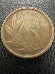 Belçika 20 Frank 1981