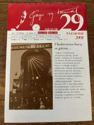 29 ARALIK 2008 - TAKVİM YAPRAĞI - DOĞUM GÜNÜ HEDİYESİ - GAZİ MUSTAFA KEMAL ATATÜRK FOTOĞRAFLI BÜYÜKÇEKMECE BELEDİYESİ TAKVİMİ - Uluslararası barış ve güven - Kara gün dostumuz Sovyetler - 1941- NBC, Türkçe radyo yayınına başladı - 1976- Bursa TOFAŞ Otomobil Fabrikası'nda Murat 131'in üretimine başlandı