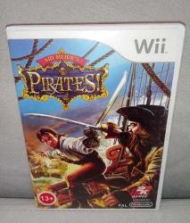 Wii oyun Sid Meier's pirates. Kitapçık mevcut. Orijinal tertemiz çiziksiz koleksiyonluk