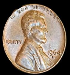 Amerika 1964 D 1 Lincoln Cent