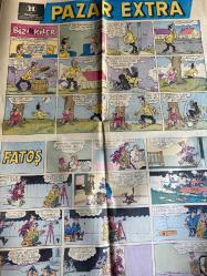 HÜRRİYET GAZETESİ HÜRRİYET PAZAR EXTRA 2 GAZETESİ DOĞUM GÜNÜ GAZETESİ - 17 ARALIK 1967 - Bizimkiler - Fatoş - Güngörmüşler - Nihayet Gösper - Elvis Presley - Eddie Fisher - Dr. White - Prof. Giancarlo Arnauzzi - Prof. Corrado Capriotti - Prof. Piscolaq Augustus Emmentini - Ölümcülüğe doğru ilk adım - Bir insanın başı ameliyat ile başka insana aşılanabilecek - Sigara kadınları çirkinleştiriyor - %86 başarı - Hollywood’un kralını tanıdım - Şöhret hepsini şımarık bir varlık haline getirmiş - Gripin - Muayene hanlardaki çocuklarda - İlk günlerde sıkıntı çektim ama sonradan rahatladık - Kösem Sultan - Yarın çıkacak SENBEN - Bugün de gülelim