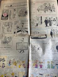 HÜRRİYET GAZETESİ HÜRRİYET PAZAR EXTRA 2 GAZETESİ DOĞUM GÜNÜ GAZETESİ - 17 ARALIK 1967 - Bizimkiler - Fatoş - Güngörmüşler - Nihayet Gösper - Elvis Presley - Eddie Fisher - Dr. White - Prof. Giancarlo Arnauzzi - Prof. Corrado Capriotti - Prof. Piscolaq Augustus Emmentini - Ölümcülüğe doğru ilk adım - Bir insanın başı ameliyat ile başka insana aşılanabilecek - Sigara kadınları çirkinleştiriyor - %86 başarı - Hollywood’un kralını tanıdım - Şöhret hepsini şımarık bir varlık haline getirmiş - Gripin - Muayene hanlardaki çocuklarda - İlk günlerde sıkıntı çektim ama sonradan rahatladık - Kösem Sultan - Yarın çıkacak SENBEN - Bugün de gülelim