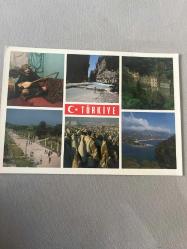 Efe - saklıkent Fethiye - sumela manastırı - Efes - Kapadokya - ölü Deniz  Kartpostal 16.5x11.5 ebatında