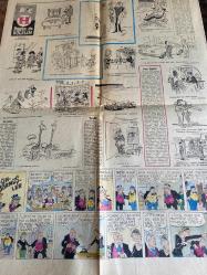 HÜRRİYET GAZETESİ HÜRRİYET PAZAR EXTRA 2 GAZETESİ DOĞUM GÜNÜ GAZETESİ - 24 NİSAN 1966 - Bizimkiler - Fatoş - Güngörmüşler - Kemal Bisalman - Filistu - Sultan Abdülhamid - Cariye Filistu - P. Rosset - Rosset - M. M. Elise - Dr. Rosset - Cennet - Murat Yıldırım - Şah Rıza - Prens Rıza - Prenses Kıyam - Atatürk - Gripin - Bernard Gaubel - S. Rosset - İyi bir ev hanımı mısınız - Bu tılsımlı yakut yüzüğü parmağında taşıyana kimse fenalık yapamaz - Her milletin kadın tipi başka - Anne ben nasıl dünyaya geldim - Şekerli ve hamurlu yiyeceklerden kaçınız - Kalori mühim değil - Erkekler eşlerine yalan söylemeli mi - Bir kraliçe olmak zor - Adale ağrılarına karşı - Cevapsız kalan çeşitli sualler çocuğu kötü meraka sürüklüyor - Kadınlarda ideal vücut ölçüleri - Bir milletin kadın tipi başka - Bu listeyi mutlaka mutfağınıza asın - Rejim size neler kazandıracak - Kendini şişman gören kadının zayıflama rejimi çok yavaş olmalı sarsılmamalı ve mutlaka doktor kontrolünde olmalıdır