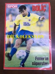 FENERBAHÇE FUTBOL TAKIMI 1995-96 ve ELVIR BOLİÇ POSTERİ - ARKALI ÖNLÜ - 41 x 30 cm EBADINDA - RÜŞTÜ REÇBER, SAFFET, KEMALETTİN, EROL BULUT, UCHE, GÖGH, FEYYAZ UÇAR, BOLİÇ, OĞUZ ÇETİN, TAYFUN, TARIK