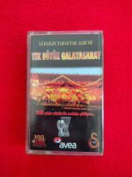 Galatasaray Kaset - Tek Büyük Galatasaray - Yüzyılın Taraftar Albümü (Saldırın, Pınarbaşı ,Warchant-Kızıldereli Savaş Marşı, Zıpla Zıpla, Arma İçin, Sen Sarıyla Kırmızı....)