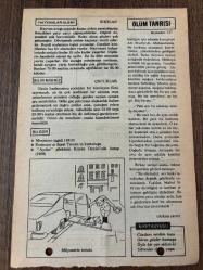 22 ŞUBAT 1979 - TAKVİM YAPRAĞI - DOĞUM GÜNÜ HEDİYESİ - HÜRRİYET TAKVİMİ -  ÖLÜM TANRISI ROMANI - Menemen işgali (1910) - Erzincan'ın ilçesi Tercan'ın kurtuluşu - 