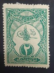 LOT.13 » 1910 Osmanlı Sultan Reşad Tuğralı  Amele Pasaportu Fiskal damgasız şarniyersiz