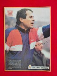 Mustafa Denizli, Galatasaray - TAM SERİ - Seri 2 - Mini Poster - Güneş Gazetesi - 26x18 cm