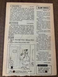 20 MART 1979 - TAKVİM YAPRAĞI - DOĞUM GÜNÜ HEDİYESİ - HÜRRİYET TAKVİMİ -  ÖLÜM TANRISI ROMANI - Gazeteci Muvakkar Ekrem Talû'nun ölümü - Tarhoncu Ahmet Paşa'nın idamı (1653)